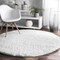 Nuloom Gynel Contemporary Shag Area Rug 4ft OZAS01A-R404 - alternate 1